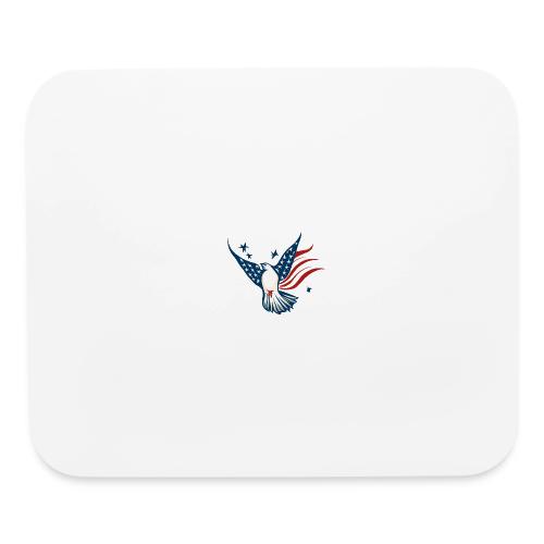 Patriotic Bird - Mouse pad Horizontal