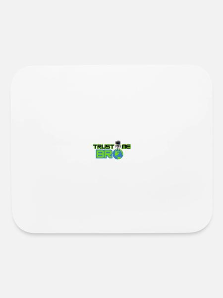 Trust Me Bro 1 - Mouse pad Horizontal - white - Front