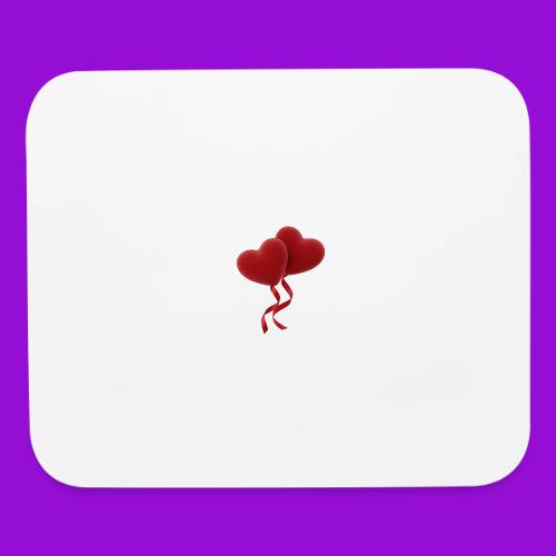 Two hearts together - Mouse pad Horizontal