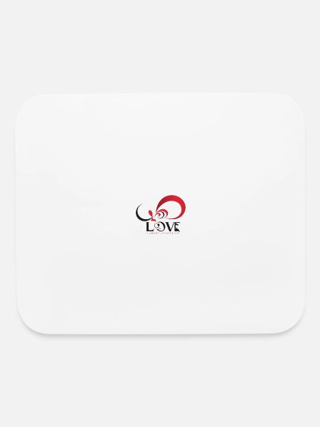 Romantic and modern - Mouse pad Horizontal - white - Front