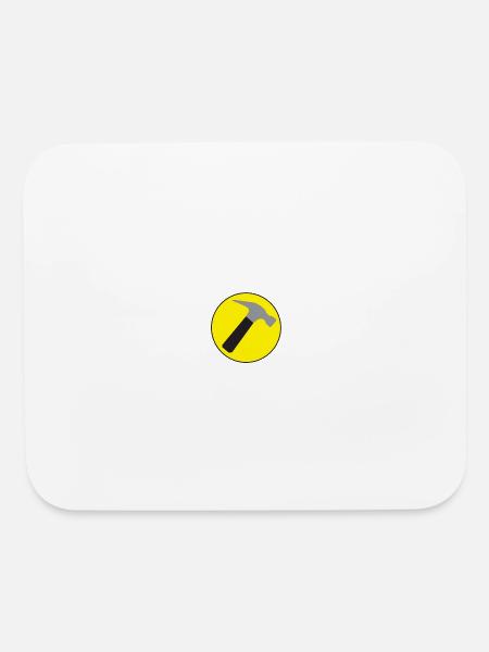 Captain Hammer - Mouse pad Horizontal - white - Front