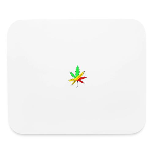 Rasta leaf - Mouse pad Horizontal