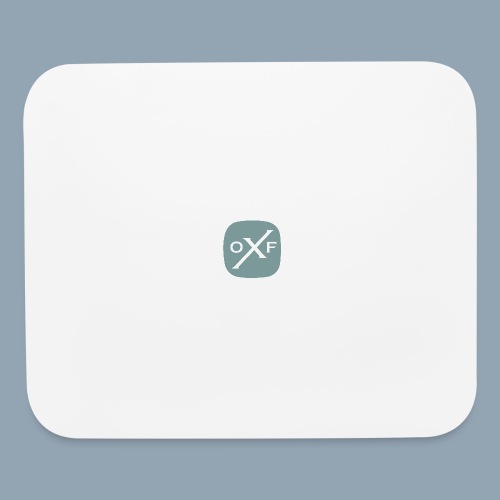 Ocean Fox Button - Mouse pad Horizontal