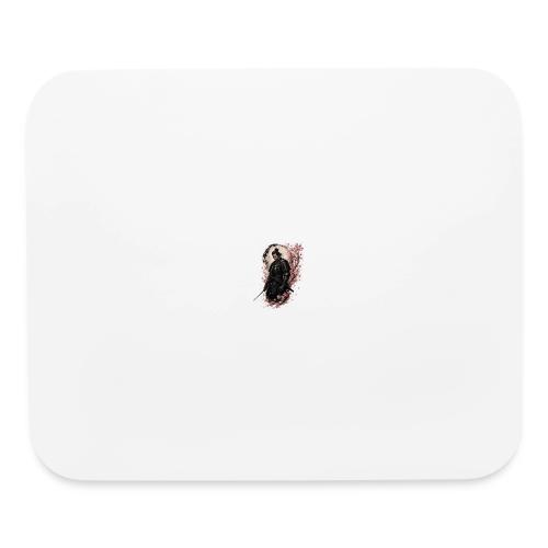 Samurai cherry blossoms - Mouse pad Horizontal