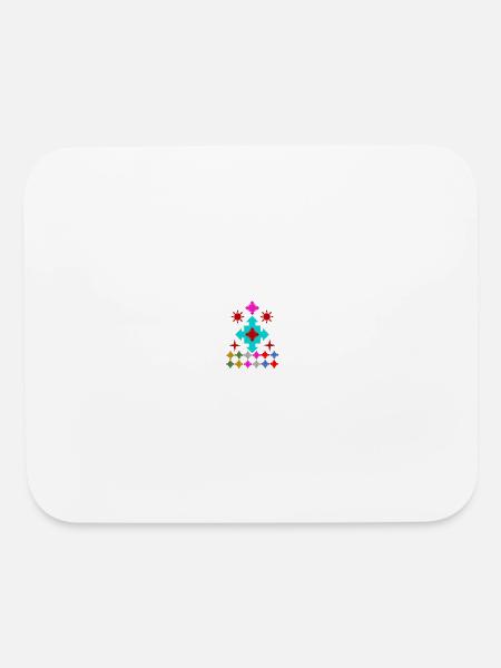 enjoy colors - Mouse pad Horizontal - white