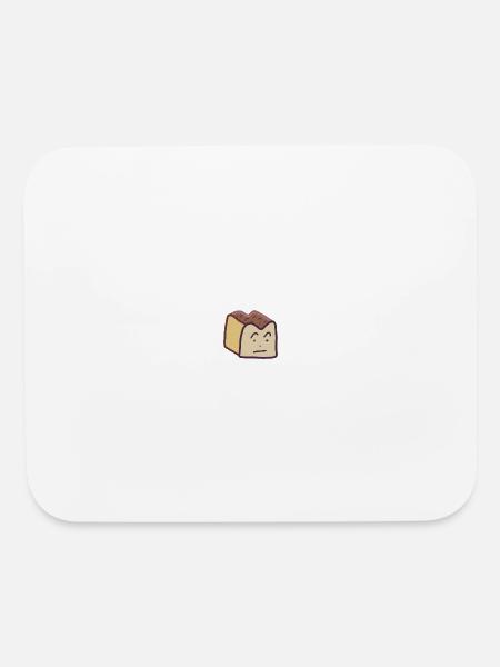 Bread - Mouse pad Horizontal - white - Front