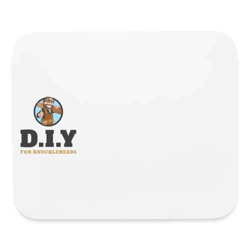 DIY For Knuckleheads Logo. - Mouse pad Horizontal