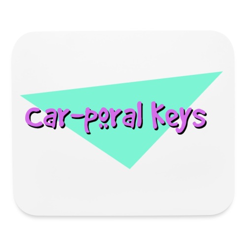 Car poral Keys Logo - Mouse pad Horizontal