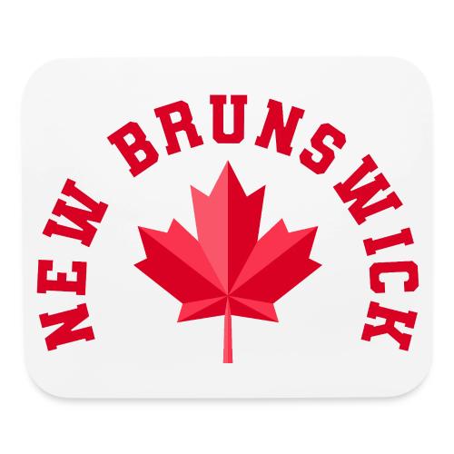 New Brunswick with maple leaf - Mouse pad Horizontal