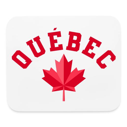 Quebec with maple leaf - Mouse pad Horizontal