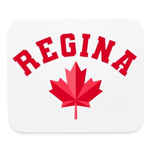 Regina with maple leaf - Mouse pad Horizontal