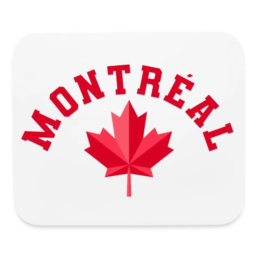 Montréal with maple leaf - Mouse pad Horizontal