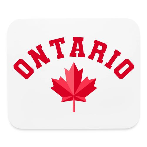 Ontario with maple leaf - Mouse pad Horizontal