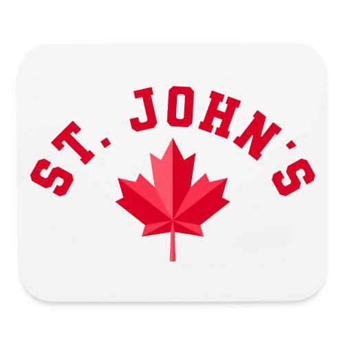 St. John's with maple leaf - Mouse pad Horizontal