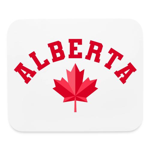 Alberta with maple leaf - Mouse pad Horizontal