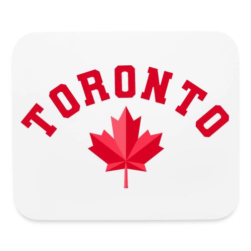 Toronto with maple leaf - Mouse pad Horizontal