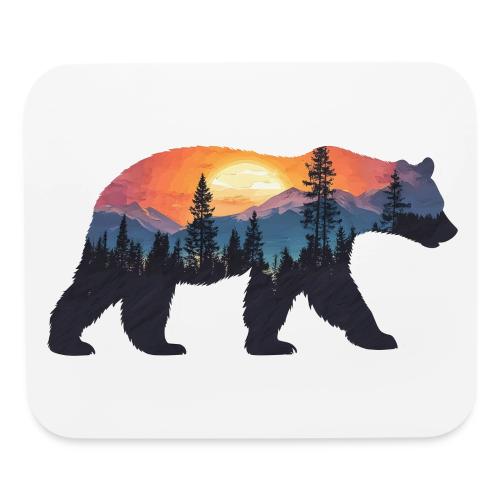 Mountain Spirit Bear - Mouse pad Horizontal