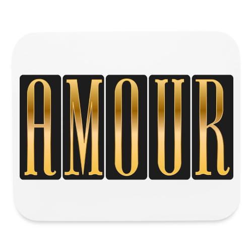 Golden Love - Mouse pad Horizontal