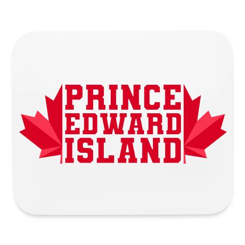 Prince Edward Island with maple leaf - Mouse pad Horizontal