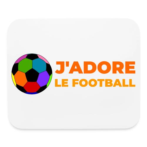 I love football - Mouse pad Horizontal