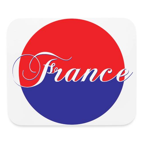 France Tricolore Circle - Mouse pad Horizontal