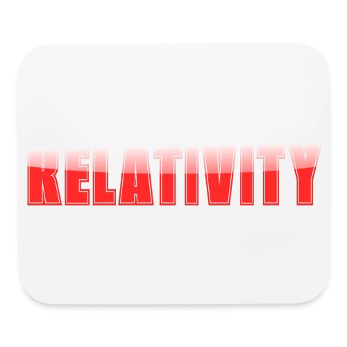 Relativity Science Typography Design - Mouse pad Horizontal
