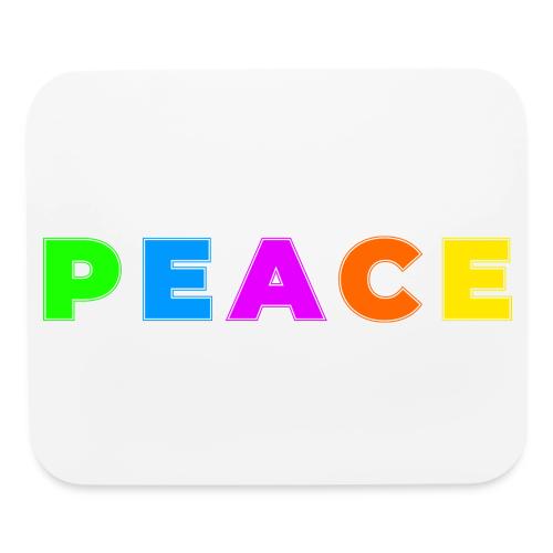 Peace in Every Color - Mouse pad Horizontal