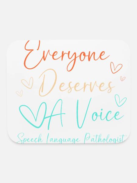 Speech Language Pathologist - Mouse pad Horizontal - white - Front