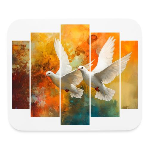 Wings of Peace - Mouse pad Horizontal