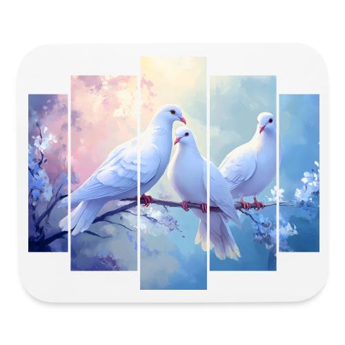 Symbols of Peace and Serenity - Mouse pad Horizontal