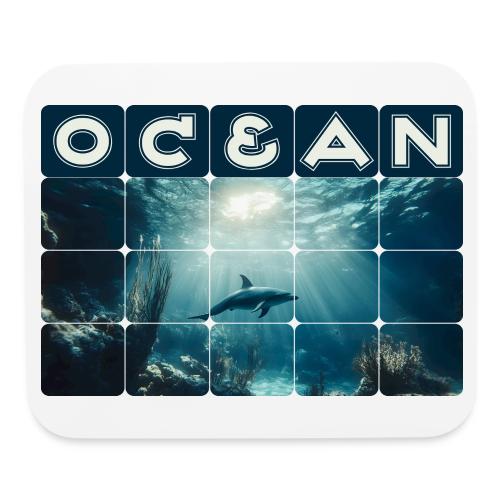 Ocean: Dolphin’s Serenity - Mouse pad Horizontal