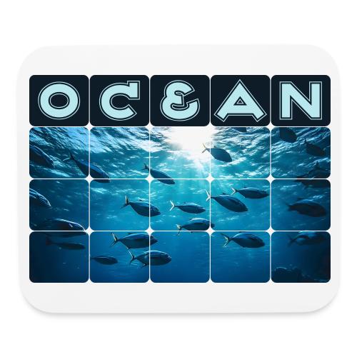 Ocean: Silver Tide - Mouse pad Horizontal