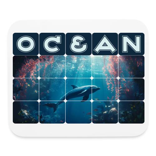 Ocean: Blue Grace - Mouse pad Horizontal