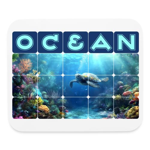 Ocean: Turtle Drift - Mouse pad Horizontal