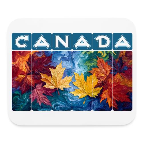 Canada in Brushstrokes - Mouse pad Horizontal