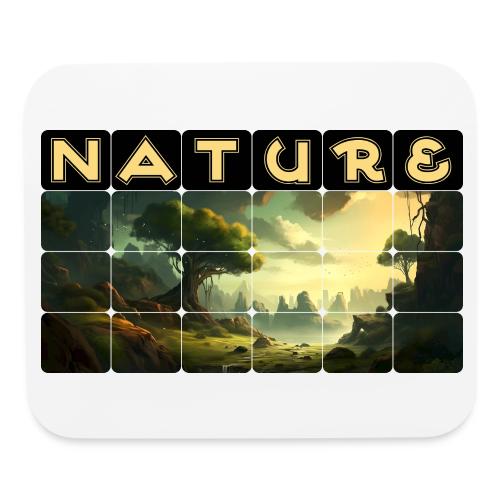 Whispers of Green Peaks - Mouse pad Horizontal