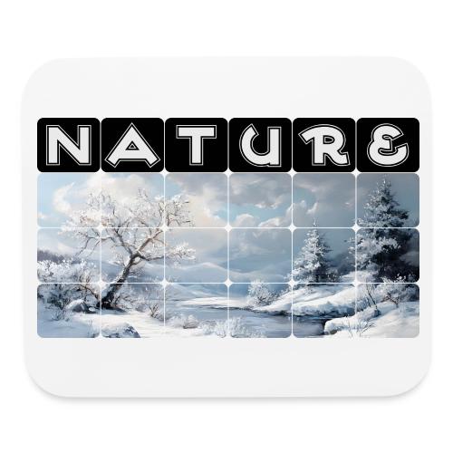 Nature: Winter Embrace - Mouse pad Horizontal