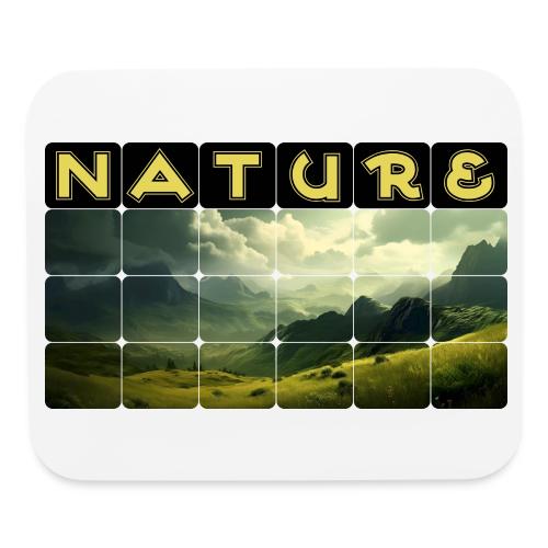 Nature: Verdant Peaks - Mouse pad Horizontal