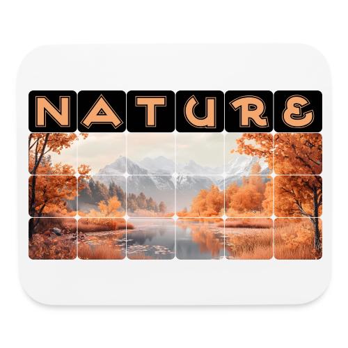 Nature: Autumn Glow - Mouse pad Horizontal
