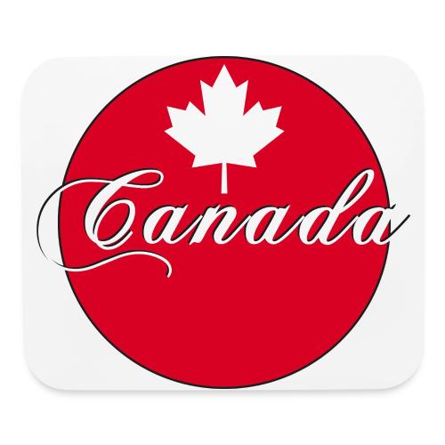 Canada in red and white - Mouse pad Horizontal