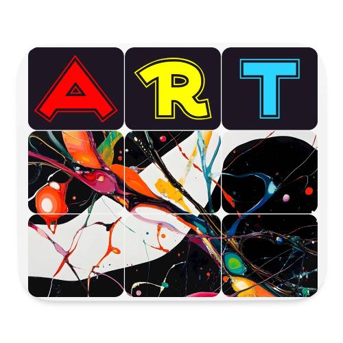 Art in Motion: Color Unleashed - Mouse pad Horizontal