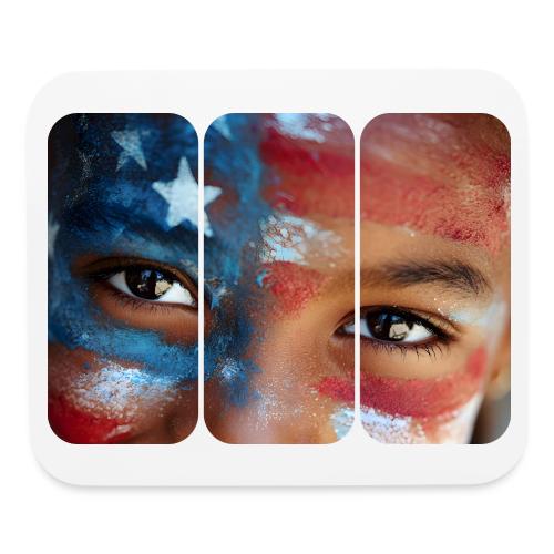 USA: Eyes of the Flag - Mouse pad Horizontal