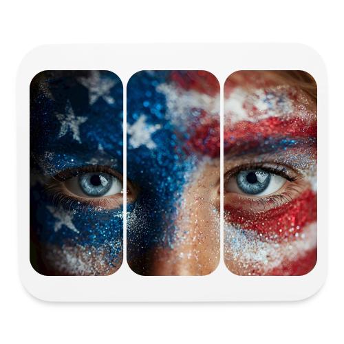 USA: Stars in Her Eyes - Mouse pad Horizontal