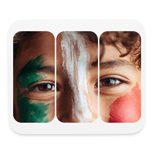 Mexico: Three Stripes of Pride - Mouse pad Horizontal