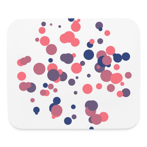colored spots - Mouse pad Horizontal