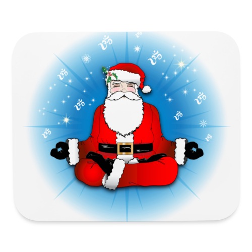 Santa s Meditation - Mouse pad Horizontal