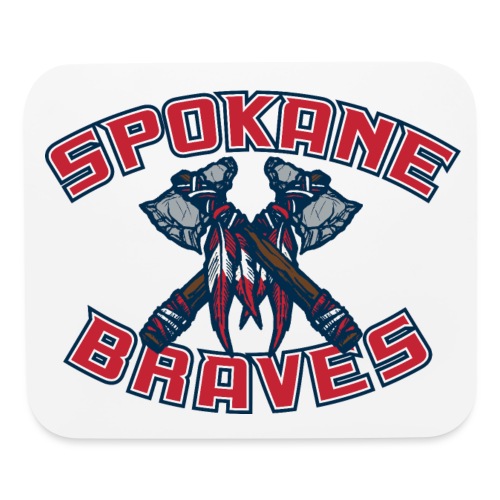 Spokane Braves Home Logo - Mouse pad Horizontal