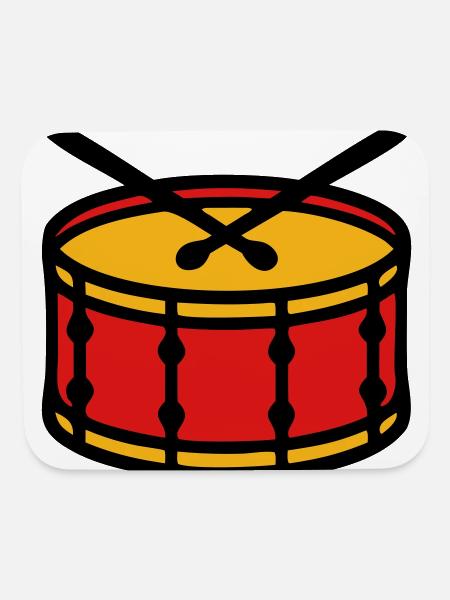 Graphisme des Stadium Drum Ultras - Tapis de souris - blanc - Devant