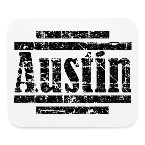 Austin (Vintage Black) - Mouse pad Horizontal