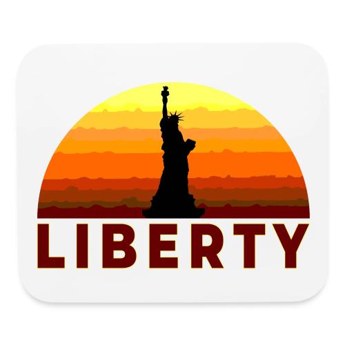 USA: Sunset Liberty Bold - Mouse pad Horizontal
